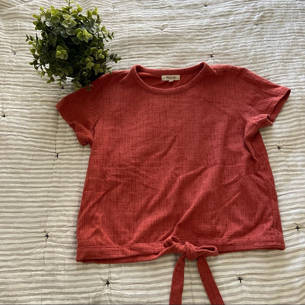Madewell Tie-Back tee